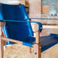 Limbo Safari Lounge Chair [Special Edition] - Walnut - Blue