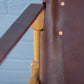 Limbo Safari Lounge Chair in White Oak and Leather