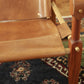 Limbo Safari Lounge Chair in Mahogany and Leather