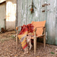 Limbo Safari Lounge Chair in White Oak and Leather