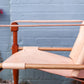 Limbo Safari Lounge Chair [Special Edition] - Mahogany & Natural Leather